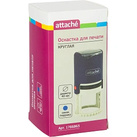 Оснастка для печати круглая Attache 9140 R40 40 мм синяя