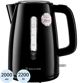 Чайник электрический Brayer BR1058BK чёрный