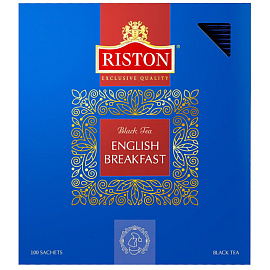 Чай черный Riston English Breakfast 100 пакетиков
