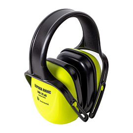 Наушники противошумные Ампаро Европа люкс стандартное оголовье 29 дБ зеленые (313736)