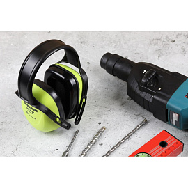 Наушники противошумные Ампаро Европа люкс стандартное оголовье 29 дБ зеленые (313736)