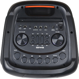 Акустическая система Aiwa CAS-500 чёрная с подсветкой