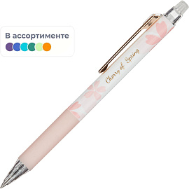 Ручка гелевая со стираемыми чернилами M&G Sakura Time синяя (толщина линии 0.35 мм)