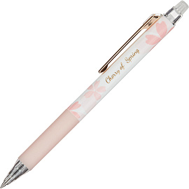 Ручка гелевая со стираемыми чернилами M&G Sakura Time синяя (толщина линии 0.35 мм)