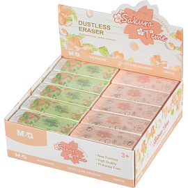 Ластик M&G Sakura Time из синтетического каучука прямоугольный 45x20x11 мм