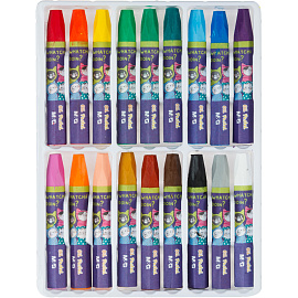 Пастель масляная M&G шестигранная 18 цветов