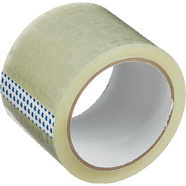 Клейкая лента упаковочная 72 мм х 66 м 40 мкм прозрачная (6 штук в упаковке)