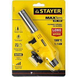Горелка газовая Stayer MaxTerm MG200 на бутановый баллон (55584)