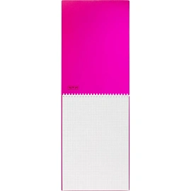 Блокнот Attache А4 80 листов бордовый в клетку на спирали (210х294 мм)