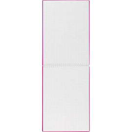 Блокнот Attache А4 80 листов бордовый в клетку на спирали (210х294 мм)