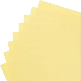 Бумага цветная для печати Attache желтая пастель (А4, 80 г/кв.м, 100 листов)