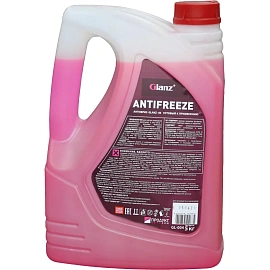 Антифриз Glanz G12 красный 5 кг (36225)