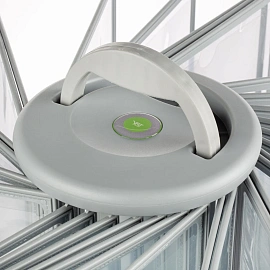 Демосистема настольная Attache вращающаяся с 30 панелями серого цвета