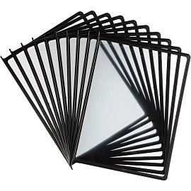 Демосистема настольная Attache вращающаяся с 10 панелями формата A4 чёрного цвета