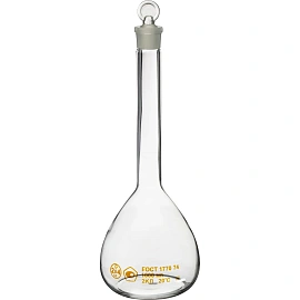 Колба мерная с пробкой 2-1000 ПМ