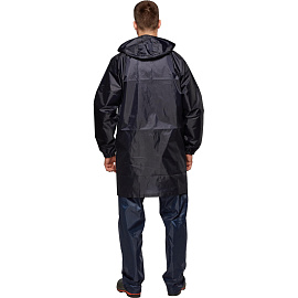 Плащ влагозащитный Турист на молнии темно-синий (размер 52-54, L, рост 182-188)