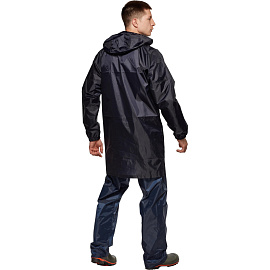 Плащ влагозащитный Турист на молнии темно-синий (размер 52-54, L, рост 182-188)