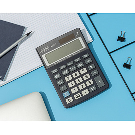 Калькулятор настольный Attache AС-225 12-разрядный серый 147x105x33 мм