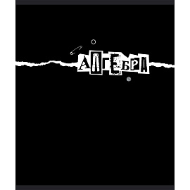 Тетрадь предметная №1 School (Комус класс) Панк А5 48 листов с рисунком комбинированная, УФ-сплошной глянцевый лак (10 штук в упаковке)