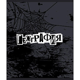 Тетрадь предметная №1 School (Комус класс) Панк А5 48 листов с рисунком комбинированная, УФ-сплошной глянцевый лак (10 штук в упаковке)