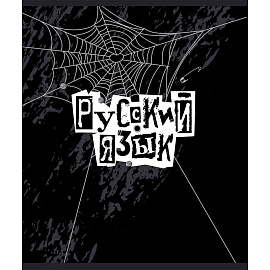 Тетрадь предметная №1 School (Комус класс) Панк А5 48 листов с рисунком комбинированная, УФ-сплошной глянцевый лак (10 штук в упаковке)