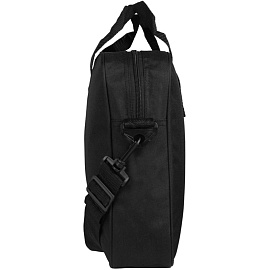 Сумка для документов и ноутбука Wing чёрная из полиэстера (938507)