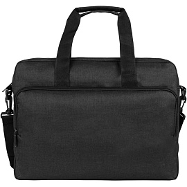 Сумка для документов и ноутбука Oasis Planar чёрная из полиэстера (938517)