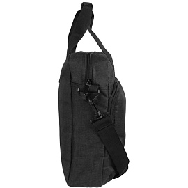 Сумка для документов и ноутбука Oasis Planar чёрная из полиэстера (938517)