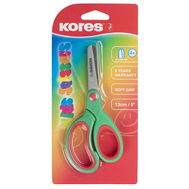 Ножницы детские Kores Softgrip 130 мм универсальные тупоконечные