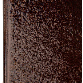 Ежедневник недатированный Attache Selection Gloss натуральная кожа А5 160 листов коричневый