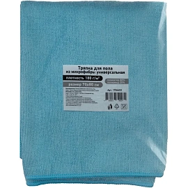 Тряпка для пола 70x80 см микрофибра 180 г/кв.м синяя