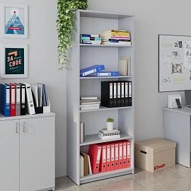 Стеллаж для документов Комус Мебель Easy To Lead LT 22/16 (серый, 768х370х1997 мм)