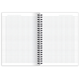 Тетрадь общая Attache Selection Кошка А5 80 листов в клетку на спирали