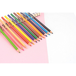 Карандаши цветные M&G 12 карандашей 12 цветов шестигранные (AWP34365)