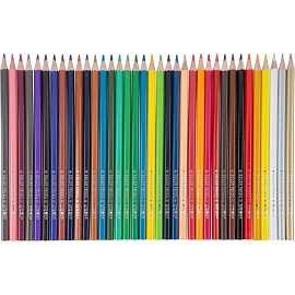 Карандаши цветные M&G 36 карандашей 36 цветов шестигранные (AWP34368)