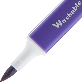 Фломастеры M&G 18 цветов с вентилируемыми колпачками смываемые утолщённые