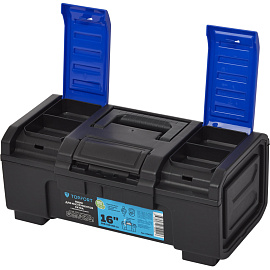 Ящик для инструментов TOPFORT Extra 16 388x160x215 мм фото Ящик для инструментов TOPFORT Extra 16 388x160x215 мм