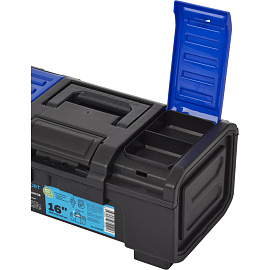 Ящик для инструментов TOPFORT Extra 16 388x160x215 мм фото Ящик для инструментов TOPFORT Extra 16 388x160x215 мм