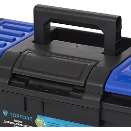 Ящик для инструментов TOPFORT Extra 16 388x160x215 мм фото Ящик для инструментов TOPFORT Extra 16 388x160x215 мм