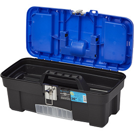 Ящик для инструментов TOPFORT PROF 16 414x175x212 мм фото Ящик для инструментов TOPFORT PROF 16 414x175x212 мм