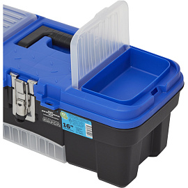 Ящик для инструментов TOPFORT PROF 16 414x175x212 мм фото Ящик для инструментов TOPFORT PROF 16 414x175x212 мм