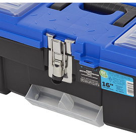 Ящик для инструментов TOPFORT PROF 16 414x175x212 мм фото Ящик для инструментов TOPFORT PROF 16 414x175x212 мм