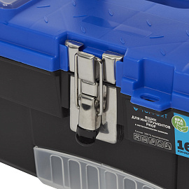 Ящик для инструментов TOPFORT PROF 16 414x175x212 мм фото Ящик для инструментов TOPFORT PROF 16 414x175x212 мм