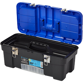 Ящик для инструментов TOPFORT PROF 20 508x225x256 мм фото Ящик для инструментов TOPFORT PROF 20 508x225x256 мм