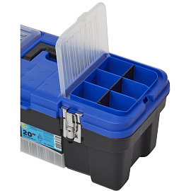 Ящик для инструментов TOPFORT PROF 20 508x225x256 мм фото Ящик для инструментов TOPFORT PROF 20 508x225x256 мм