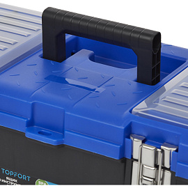 Ящик для инструментов TOPFORT PROF 20 508x225x256 мм фото Ящик для инструментов TOPFORT PROF 20 508x225x256 мм