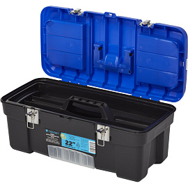 Ящик для инструментов TOPFORT PROF 22 557x236x284 мм фото Ящик для инструментов TOPFORT PROF 22 557x236x284 мм