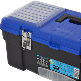 Ящик для инструментов TOPFORT PROF 22 557x236x284 мм фото Ящик для инструментов TOPFORT PROF 22 557x236x284 мм