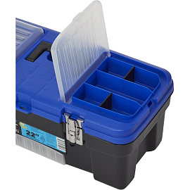 Ящик для инструментов TOPFORT PROF 22 557x236x284 мм фото Ящик для инструментов TOPFORT PROF 22 557x236x284 мм