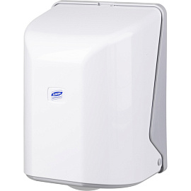 Диспенсер для рулонных полотенец Luscan Professional Optima пластиковый белый
